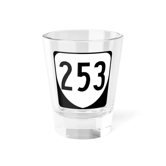 Virginia 253 1980 (Virginia) (Road Sign) Shot Glass 1.5oz 1.5oz - Go Mug Yourself