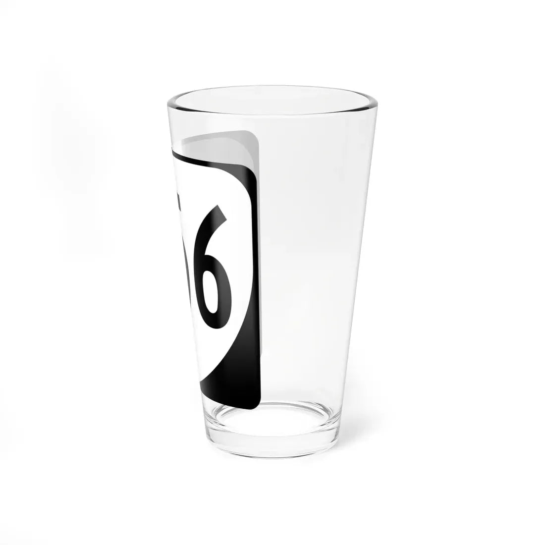 Virginia 256 1980 (Virginia) (Road Sign) Pint Glass 16oz - Go Mug Yourself