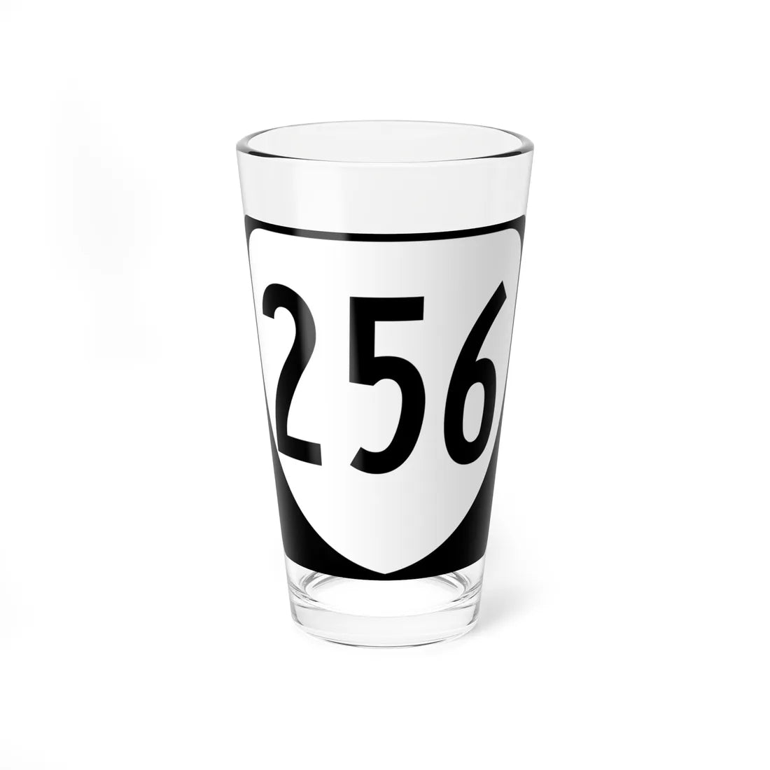 Virginia 256 1980 (Virginia) (Road Sign) Pint Glss 16oz 16oz - Go Mug Yourself
