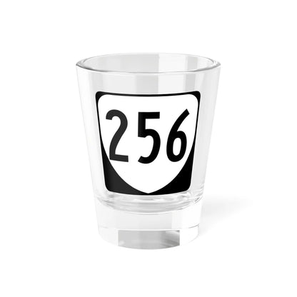 Virginia 256 1980 (Virginia) (Road Sign) Shot Glass 1.5oz 1.5oz - Go Mug Yourself
