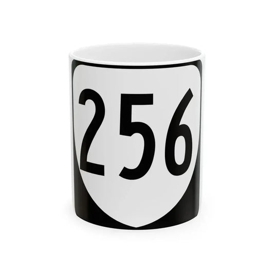 Virginia 256 1980 (Virginia) (Road Sign) White Coffee Mug 11oz - Go Mug Yourself