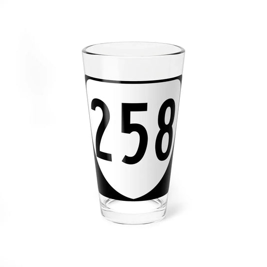 Virginia 258 1980 (Virginia) (Road Sign) Pint Glass 16oz 16oz - Go Mug Yourself