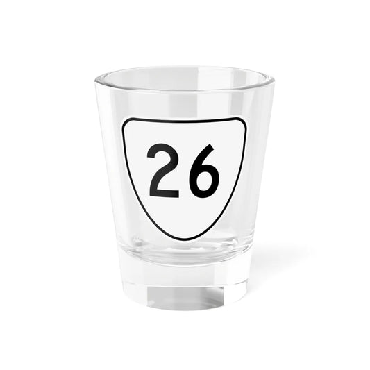 Virginia 26 1956 (Virginia) (Road Sign) Shot Glass 1.5oz 1.5oz - Go Mug Yourself