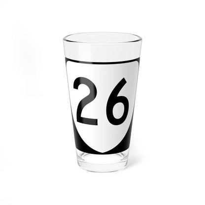 Virginia 26 (Virginia) (Road Sign) Pint Glss 16oz 16oz - Go Mug Yourself