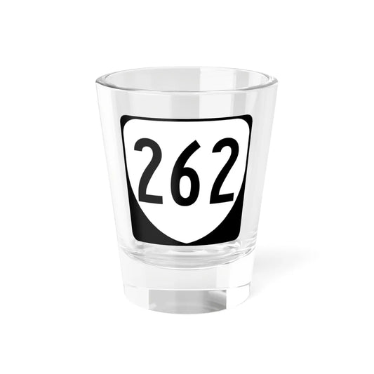 Virginia 262 1980 (Virginia) (Road Sign) Shot Glass 1.5oz 1.5oz - Go Mug Yourself