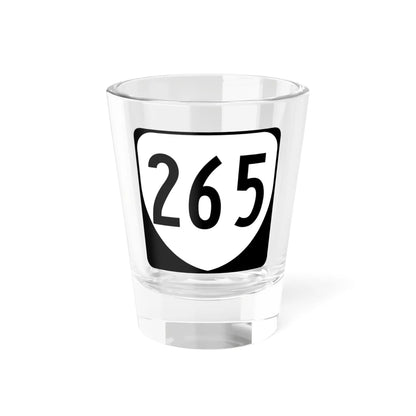 Virginia 265 1980 (Virginia) (Road Sign) Shot Glass 1.5oz 1.5oz - Go Mug Yourself