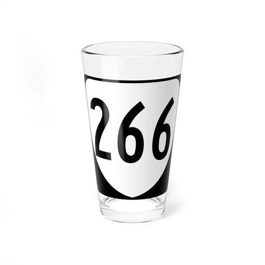 Virginia 266 1980 (Virginia) (Road Sign) Pint Glass 16oz 16oz - Go Mug Yourself