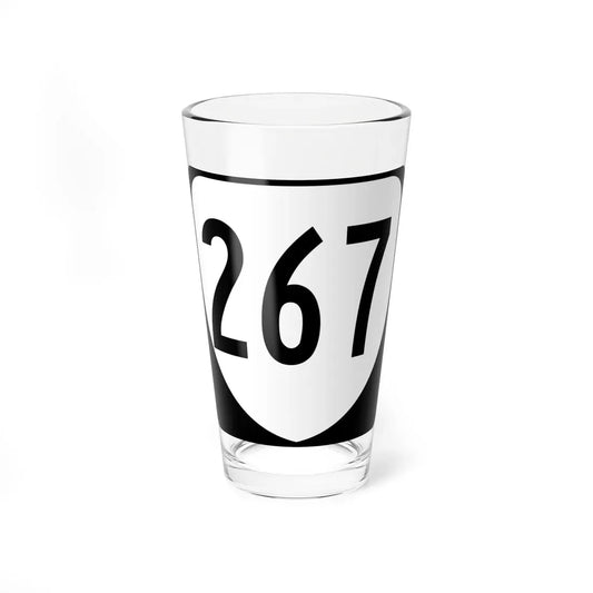 Virginia 267 1980 (Virginia) (Road Sign) Pint Glass 16oz 16oz - Go Mug Yourself