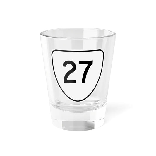 Virginia 27 1956 (Virginia) (Road Sign) Shot Glass 1.5oz 1.5oz - Go Mug Yourself