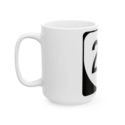 Virginia 27 (Virginia) (Road Sign) White Coffee Mug - Go Mug Yourself