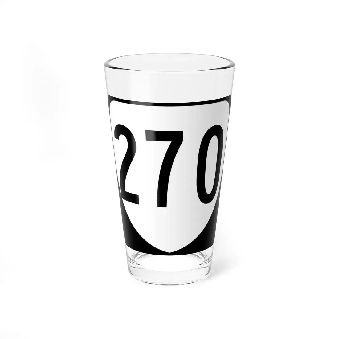 Virginia 270 1980 (Virginia) (Road Sign) Pint Glass 16oz 16oz - Go Mug Yourself