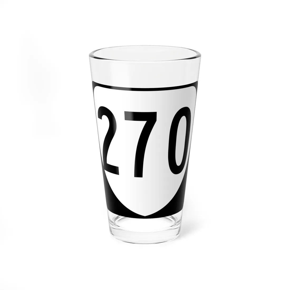 Virginia 270 1980 (Virginia) (Road Sign) Pint Glss 16oz 16oz - Go Mug Yourself