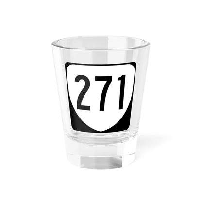 Virginia 271 1980 (Virginia) (Road Sign) Shot Glass 1.5oz 1.5oz - Go Mug Yourself