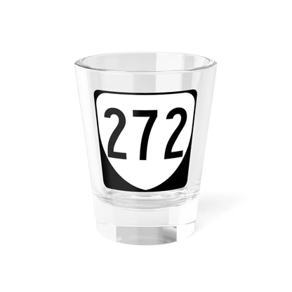Virginia 272 1980 (Virginia) (Road Sign) Shot Glass 1.5oz 1.5oz - Go Mug Yourself