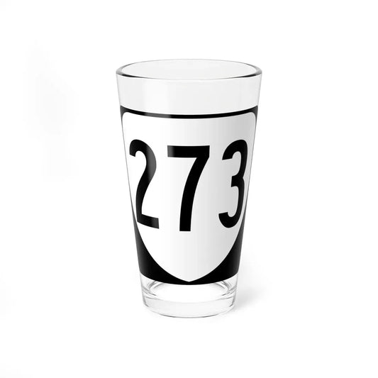 Virginia 273 1980 (Virginia) (Road Sign) Pint Glass 16oz 16oz - Go Mug Yourself