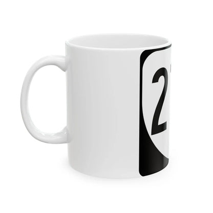 Virginia 273 1980 (Virginia) (Road Sign) White Coffee Mug - Go Mug Yourself