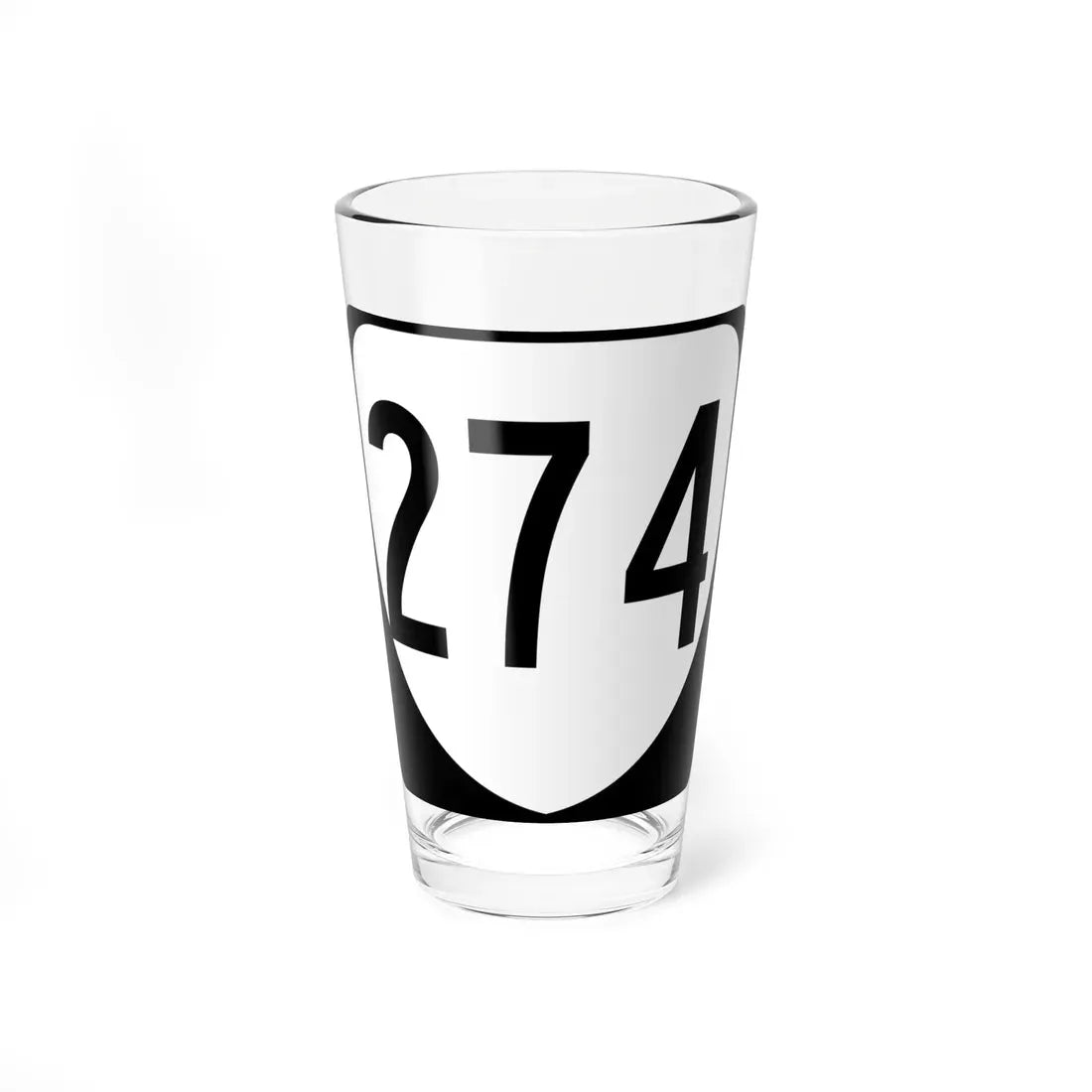 Virginia 274 1980 (Virginia) (Road Sign) Pint Glass 16oz 16oz - Go Mug Yourself
