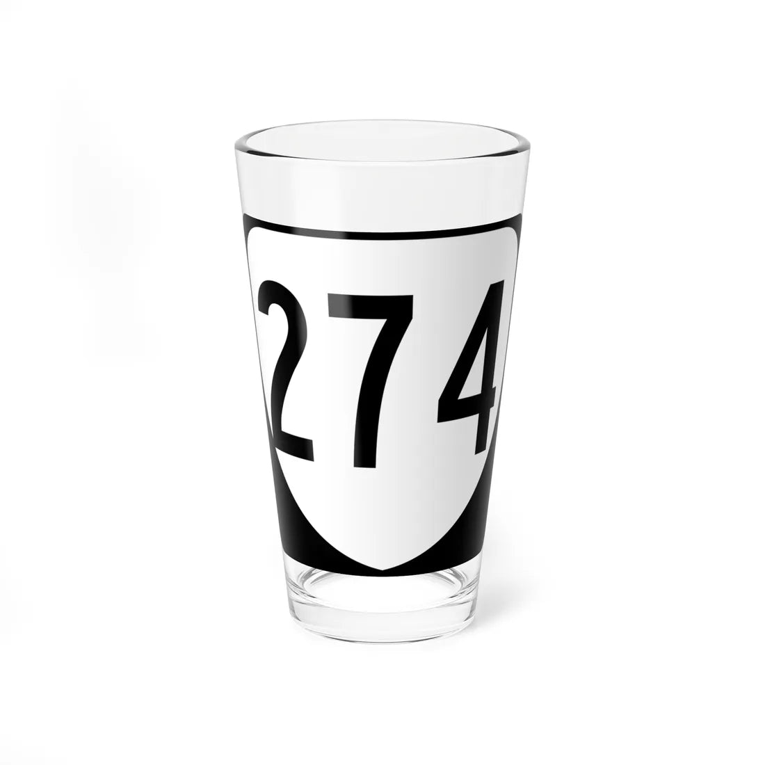Virginia 274 1980 (Virginia) (Road Sign) Pint Glss 16oz 16oz - Go Mug Yourself