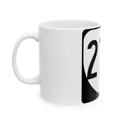Virginia 274 1980 (Virginia) (Road Sign) White Coffee Mug - Go Mug Yourself