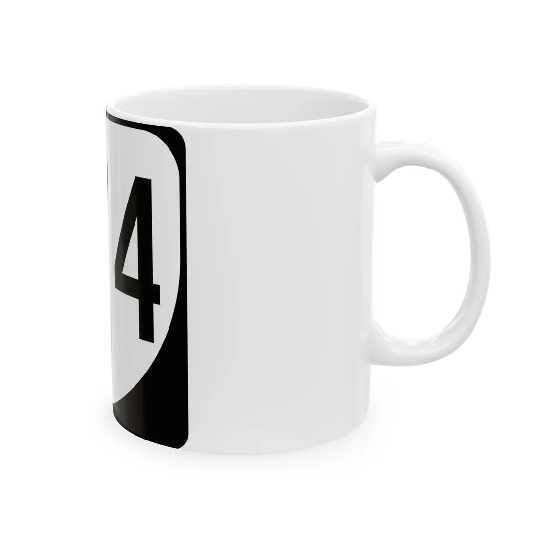 Virginia 274 1980 (Virginia) (Road Sign) White Coffee Mug - Go Mug Yourself