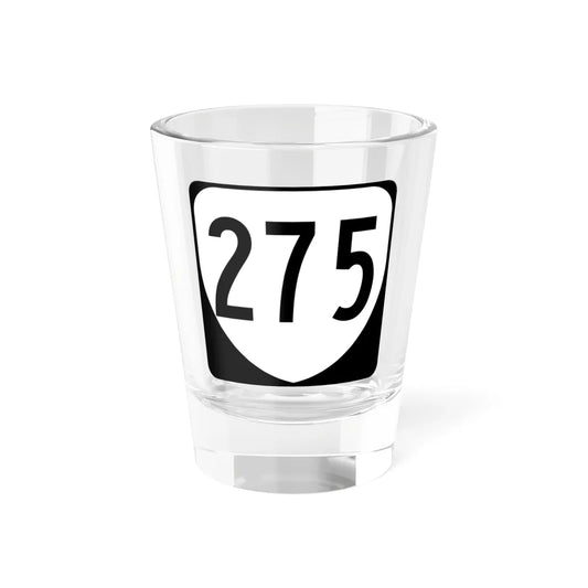 Virginia 275 1980 (Virginia) (Road Sign) Shot Glass 1.5oz 1.5oz - Go Mug Yourself