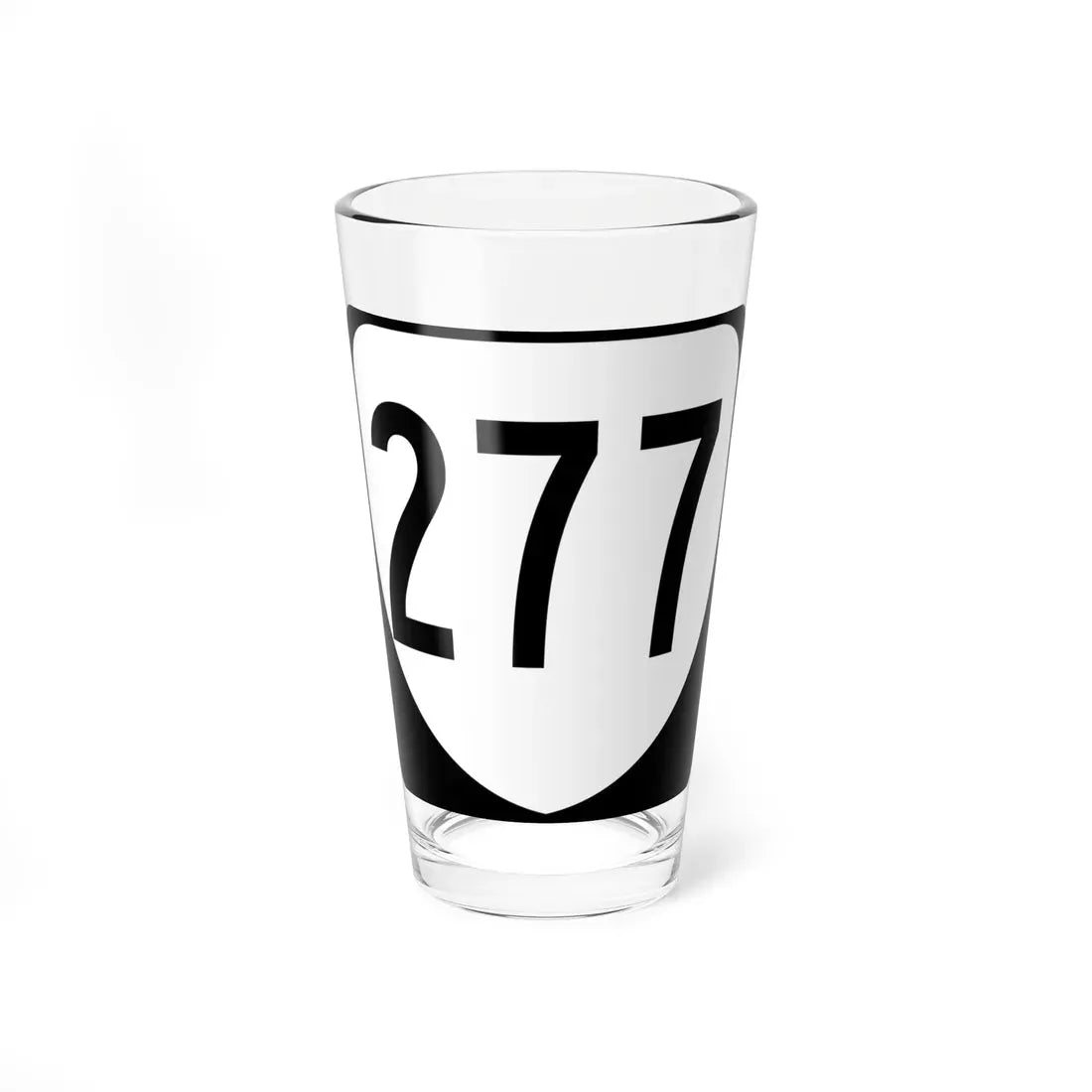 Virginia 277 1980 (Virginia) (Road Sign) Pint Glass 16oz 16oz - Go Mug Yourself