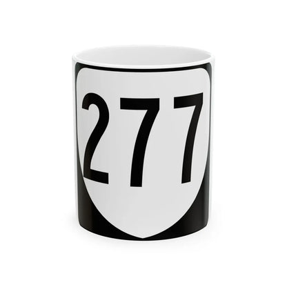 Virginia 277 1980 (Virginia) (Road Sign) White Coffee Mug 11oz - Go Mug Yourself