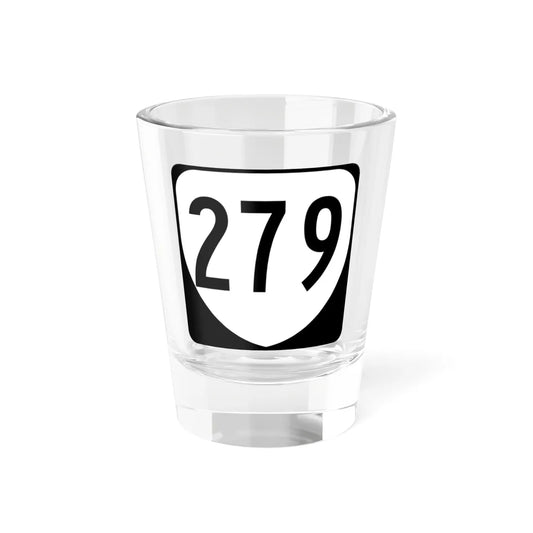 Virginia 279 1980 (Virginia) (Road Sign) Shot Glass 1.5oz 1.5oz - Go Mug Yourself