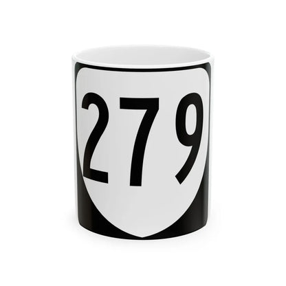 Virginia 279 1980 (Virginia) (Road Sign) White Coffee Mug 11oz - Go Mug Yourself