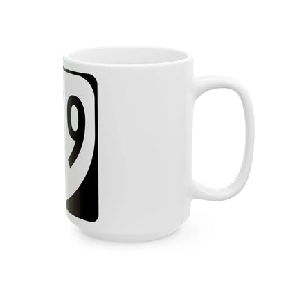 Virginia 279 1980 (Virginia) (Road Sign) White Coffee Mug - Go Mug Yourself