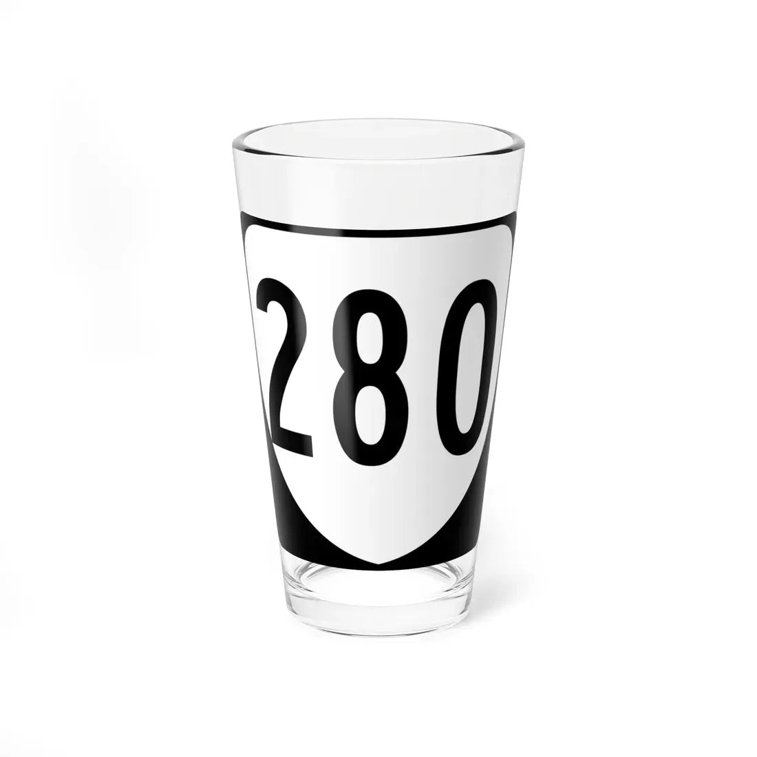 Virginia 280 1980 (Virginia) (Road Sign) Pint Glass 16oz 16oz - Go Mug Yourself