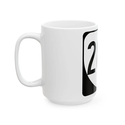 Virginia 280 1980 (Virginia) (Road Sign) White Coffee Mug - Go Mug Yourself