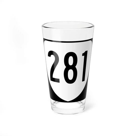 Virginia 281 1980 (Virginia) (Road Sign) Pint Glass 16oz 16oz - Go Mug Yourself