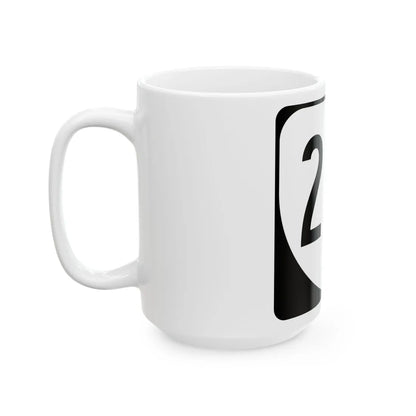 Virginia 281 1980 (Virginia) (Road Sign) White Coffee Mug - Go Mug Yourself
