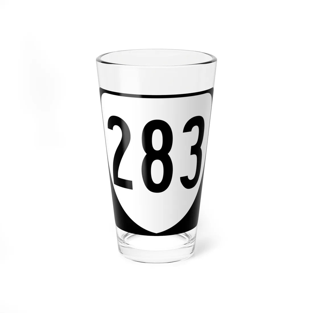 Virginia 283 1980 (Virginia) (Road Sign) Pint Glss 16oz 16oz - Go Mug Yourself