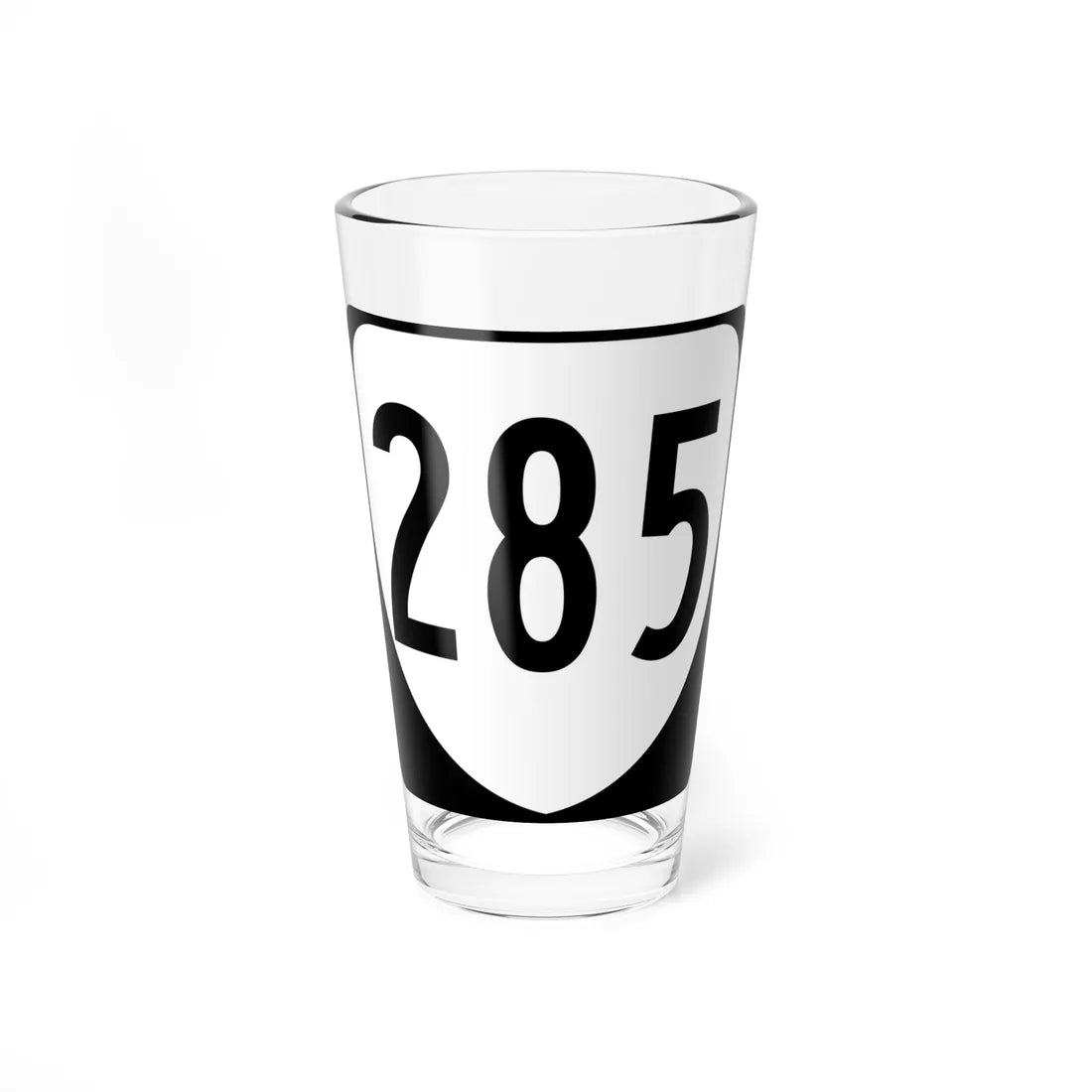 Virginia 285 1980 (Virginia) (Road Sign) Pint Glss 16oz 16oz - Go Mug Yourself