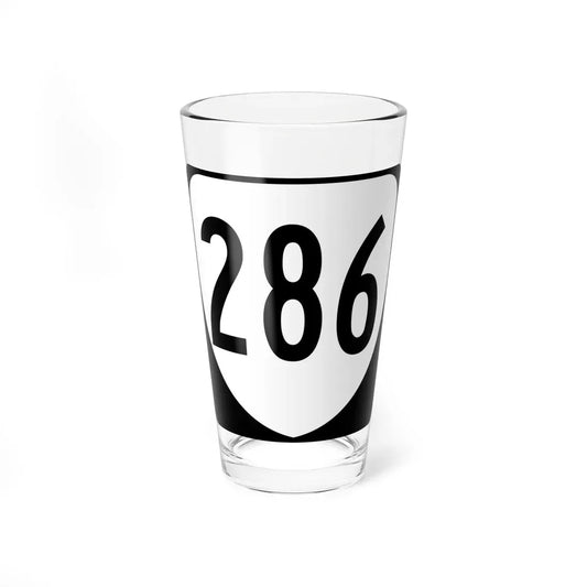 Virginia 286 1980 (Virginia) (Road Sign) Pint Glass 16oz 16oz - Go Mug Yourself
