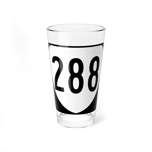 Virginia 288 1980 (Virginia) (Road Sign) Pint Glass 16oz 16oz - Go Mug Yourself