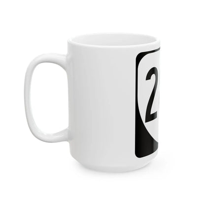 Virginia 288 1980 (Virginia) (Road Sign) White Coffee Mug - Go Mug Yourself