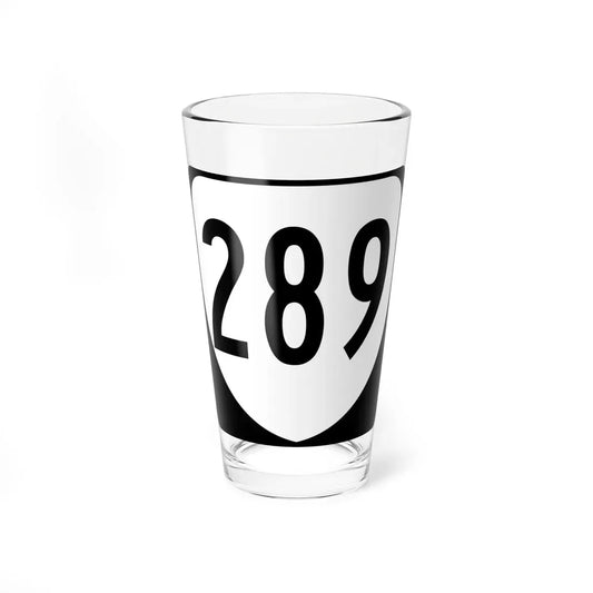 Virginia 289 1980 (Virginia) (Road Sign) Pint Glass 16oz 16oz - Go Mug Yourself