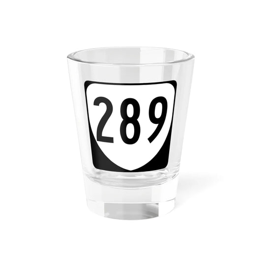 Virginia 289 1980 (Virginia) (Road Sign) Shot Glass 1.5oz 1.5oz - Go Mug Yourself