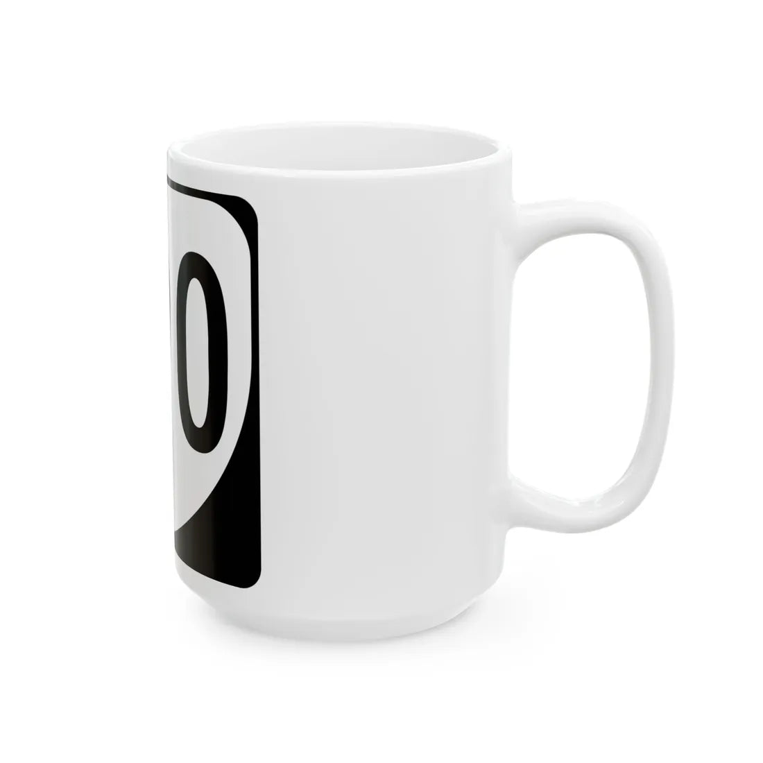 Virginia 290 1980 (Virginia) (Road Sign) White Coffee Mug - Go Mug Yourself