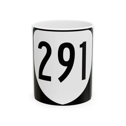 Virginia 291 1980 (Virginia) (Road Sign) White Coffee Mug 11oz - Go Mug Yourself