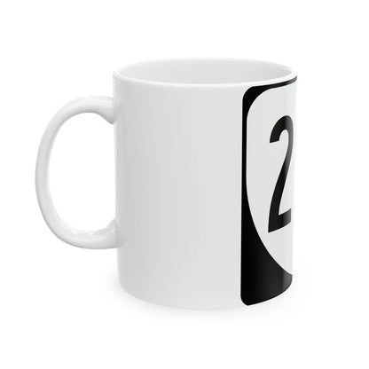 Virginia 291 1980 (Virginia) (Road Sign) White Coffee Mug - Go Mug Yourself