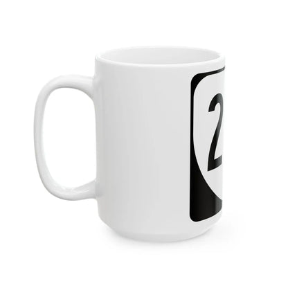 Virginia 291 1980 (Virginia) (Road Sign) White Coffee Mug - Go Mug Yourself