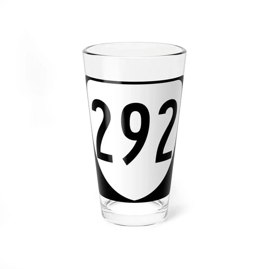 Virginia 292 1980 (Virginia) (Road Sign) Pint Glass 16oz 16oz - Go Mug Yourself