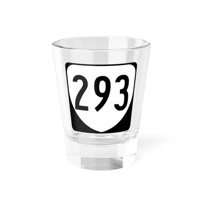 Virginia 293 1980 (Virginia) (Road Sign) Shot Glass 1.5oz 1.5oz - Go Mug Yourself