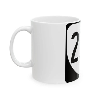 Virginia 293 1980 (Virginia) (Road Sign) White Coffee Mug - Go Mug Yourself