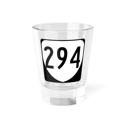Virginia 294 1980 (Virginia) (Road Sign) Shot Glass 1.5oz 1.5oz - Go Mug Yourself