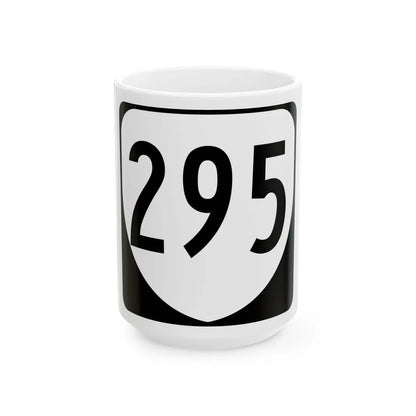 Virginia 295 1980 (Virginia) (Road Sign) White Coffee Mug 15oz - Go Mug Yourself